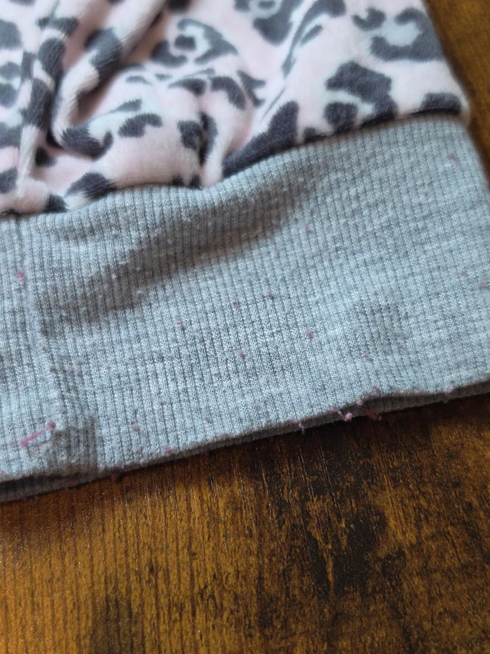 CUDDL‎ DUDS | Cozy Pink Leopard Fleece 2pc Hoodie Jogger Pajama Lounge Set | XL